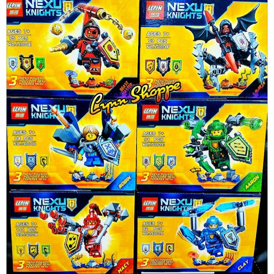 Конструктор 14001 Нексо рыцари 1 из 12шт - копия Lego Nexo Knights