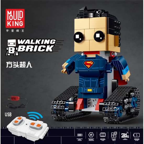 Конструктор радиоуправляемый MOULD KING 13040 / Аналог LEGO Technic/BrickHeadz 41610